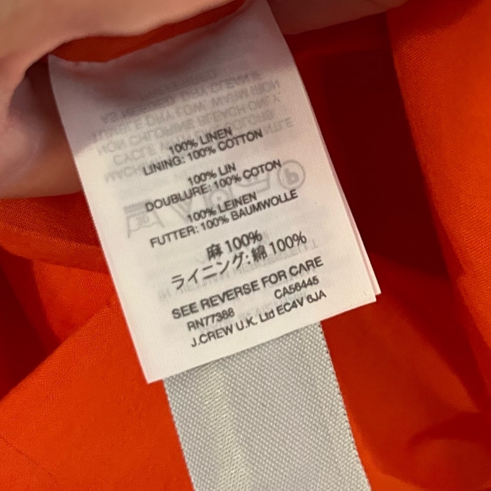 NWT J Crew 🍅 skirt w/ruffle - Picture 6 of 8
